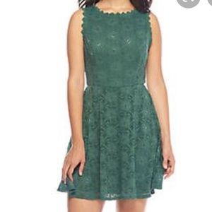 NWT Beautiful Green Lace Dress